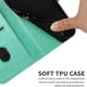 thumbnail image 4 of Funda tipo cartera con girasoles grabados para Samsung A40, elegante, multifuncional y con protección total., 4 of 5