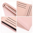 thumbnail image 3 of unbranded Cartera Tri-Fold Para Mujer En Sintética Rosa Con Floral Y Amplio Espacio Para Efectivo, 3 of 8