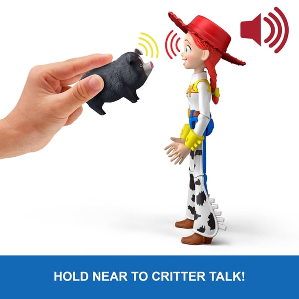 Disney and Pixar Toy Story 5 Critter Talk Jessie, 12 Inch Action