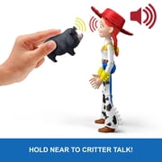 Disney and Pixar Toy Story 5 Critter Talk Jessie, 12 Inch Action Figure Toy & JD Pig, 35 Sounds