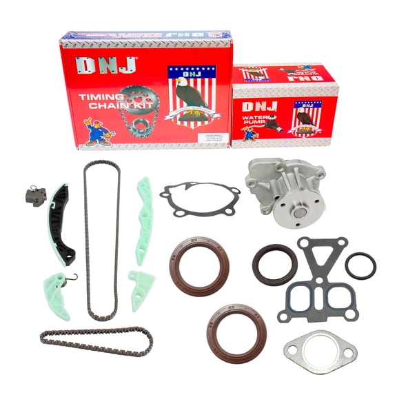 DNJ TK176WP Timing Chain Kit with Water Pump Fits Cars & Trucks 07-15 Dodge 1.8L L4 DOHC 16V