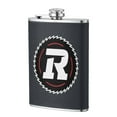 thumbnail image 1 of Ottawa Redblacks Flask 8 Oz Stainless Steel Flagon With Pu Leather Design, 1 of 6