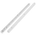 thumbnail image 1 of 2pcs Drawer Slides Plastic Cabinet Drawer Slides Smooth Drawer Rails Kitchen Dresser Slides, 1 of 8