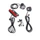 thumbnail image 2 of Juego De Luces Para Bicicleta Eléctrica, Interruptor De Llave De 5 Pines, Bocina Para Faro, Luz Trasera Con Señal De , Luces De Advertencia Delanteras Y Traseras Y Cable De, 2 of 7