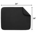 thumbnail image 7 of Mainstays Microfiber Dish Drying Mat, Absorbent Kitchen Countertop Drying Mat for Dishes, Glasses and Utensils, Black, 7 of 7