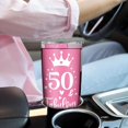 thumbnail image 6 of 50th Birthday Gifts for Women Tumbler - Happy 50 Year Old Birthday Gift - 1973 Birthday Gifts - 50th Birthday Decorations for Her-20 OZ, 6 of 6