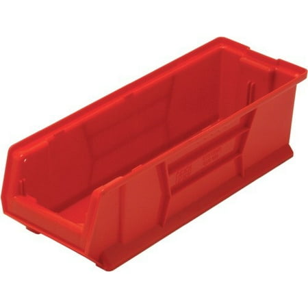

36 Pack of 18 Deep x 4 Wide x 4 High Red Shelf Bins