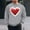 Gray(New), variant on PNTUTB Men's Casual Long Sleeve Crew Neck Valentine's Day Fashion Print Pullover Loose Comfortable Sweatshirts