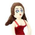 thumbnail image 2 of uiuoutoy Princess Pauline Plush Toy Stuffed Doll 12'' Peach Red Figure Gift for Kids, 2 of 6