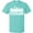 Scuba Blue, variant on Inktastic Cleveland Skyline Grunge T-Shirt