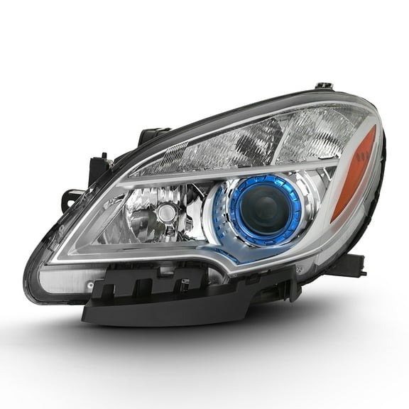 AKKON - For [Right Passenger Side] 2013 2014 2015 2016 Buick Encore Halogen Chrome Headlight