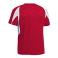 thumbnail image 2 of Expert Brand USA-Made Men's Oxymesh™ Athletic Raglan Short Sleeve T-Shirt, Red/White, 2XL, 2 of 2