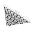 thumbnail image 3 of Goofa Black White Halloween Printing Dog Bandana ,Cat Scarf Adjustable Bib Handkerchief Accessories for Dogs Cats,Pet scarf,Pet fashion, 3 of 6