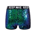 thumbnail image 2 of Doomiva Kids Girls Sequins Jazz Modern Ballet Dance Shorts Sparkle Hot Pants Gymnastics Boyshorts Dancewear Green 4, 2 of 4