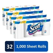 Scott 1000 Toilet Paper, 32 Rolls, 1,000 Sheets per Roll (32,000 Total)