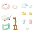 thumbnail image 4 of Calico Critters Bath Time Bubble Siblings, Dollhouse Playset with 2 Figures and Accessories, 4 of 5