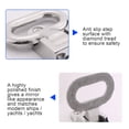 thumbnail image 5 of 108x81mm Diamond Non-Slip 316 Stainless Steel Folding Mast Step Marine Boat Yacht Car RV Transom Fold Out, 5 of 9