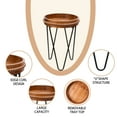 thumbnail image 7 of Outdoor Wooden Side Table,Round Side Table,Plant Stand,Flowerpot Table, Decorative Side Table, 7 of 7