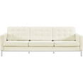 thumbnail image 3 of Loft Top-Grain Leather Sofa, 3 of 5