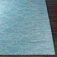 thumbnail image 2 of Hauteloom Bellamack Living Room, Bedroom Patio Outdoor Area Rug - Traditional - Aqua - 6'4" x 9', 2 of 9