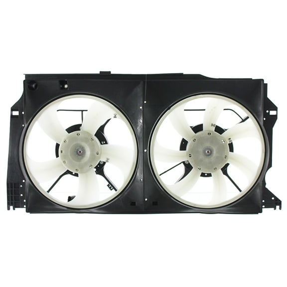 Agility Auto Parts 6010291 Dual Radiator and Condenser Fan Assembly for Scion, Subaru, Toyota Specific Models