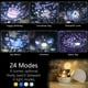 thumbnail image 5 of Proyector de luz nocturna para bebé, luz nocturna LED para niños, lámpara musical y de luz, rotación de 360°, 8 canciones, 6 películas de proyección, lámpara de proyector de estrellas para dormitorio, regalos, cumpleaños, blanco Rojo Verde Cocina, Decoración y Otros, 5 of 5