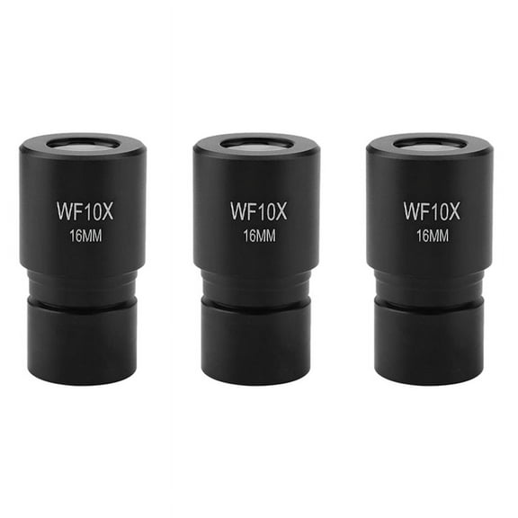 3X Microscope Eyepiece Lenses, -R001 WF10X 16mm Eyepiece for Biological Microscope Ocular 23.2mm with Scale 0.1mm