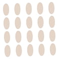 thumbnail image 1 of Rebanadas ovaladas de madera NUOBESTY para manualidades y bodas, 200 unidades, 1 of 9