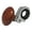 Brown, variant on SPRING PARK Adjustable Steering Wheel Booster Spinner Metal Ball Handle Knob Car Accessories