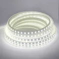 thumbnail image 3 of Tira de LED de 220 V, 60 LED con enchufe europeo, luz LED flexible SMD 5050, lámpara de exterior resistente al agua, cinta LED, luz de fondo brillante para decoración de cocina, 3 of 5