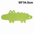thumbnail image 1 of Soft Rubber Non-slip Bath Mat For Kids, Crocodile Pattern, Machine Washable, 95cm X 34.5cm, 1 of 5