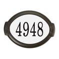 thumbnail image 1 of Special Lite Products SAP-4180-MOC Classic Address Plaque, Mocha, 1 of 1