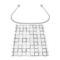 thumbnail image 6 of TFCFL Stainless Steel U-shaped Shower Curtain Rod Stretchable 0.9-1.3m with 7.87ft*5.91ft Curtain, 6 of 12
