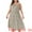 Beige, variant on DARING DIVA Plus Size Tie Front Spaghetti Strap Midi Floral Dress 1X Beige