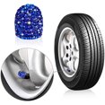 thumbnail image 3 of Tire Stem Valve Caps, Universal fit Valve Caps, 4pcs Rhinestone Fashion Stem Valve Caps Navy Blue, 3 of 7