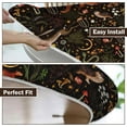 thumbnail image 6 of Witchy Forest Round Fitted Tablecloth with Elastic Edge,Water-Resistant Picnic Gothic Floral Rustic Table Cover for 36"-44" Found Tables Mushroom Flower Moon Stars Animal Table Cloth for Outdoor,Patio, 6 of 6