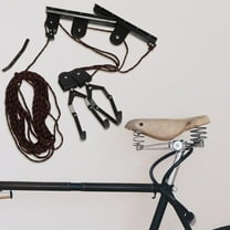 GARVALON Pulley System for Garage 1 Set Bike Hoist Space-Saving Bicycle Storage Modern Elegance