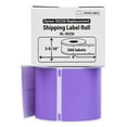 thumbnail image 2 of HOUSELABELS Compatible DYMO 30256 LAVENDER Shipping Labels (2-5/16" x 4"), strong permanent adhesive, compatible with DYMO LW 450, 4XL, Rollo & Zebra Desktop Printers, 4 Rolls /1200 Labels, 2 of 9