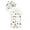 C1-White101, variant on Byoo Boys UPF 50 Rash Guard Swim Set Quick Dry Comfortable Sports Swimwear with Sun Hat,White