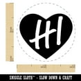 thumbnail image 2 of HI Hawaii State in Heart Self-Inking Rubber Stamp Ink Stamper - Dry Pad (No Ink) - Mini 1/2 Inch, 2 of 7