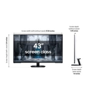Samsung 43 Odyssey Neo G7 4K UHD 144Hz 1ms(MPRT) VESA Display HDR600 Smart Gaming Monitor - LS43CG702NNXZA