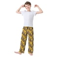 thumbnail image 3 of Wobogo Cute Capybara Long Pajama Pants Bottoms Soft Sleepwear with Pockets, 3 of 9