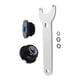 thumbnail image 5 of Montaje delantero El kit de sello de cilindro hidráulico accesorio de repuesto práctico con llave de alfiler para HS5157 HC5345, 5 of 9