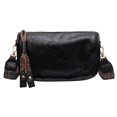 thumbnail image 1 of Sonducket Bolso cruzado de estilo lujoso para mujer, cómodo y duradero, de piel sintética, espacioso y práctico Envolturas para manijas de equipaje negro, 1 of 6