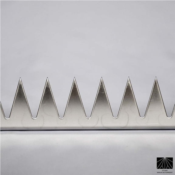 Ninja Deterrent™ |  Fence Spikes Wall Spikes Anti Climb Home Security Guard | GizaGiza Single Bladed 1.0 m Stainless | Bird Spikes