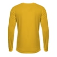 thumbnail image 2 of A4 N3425 Mens Sprint Long Sleeve Tee - Gold - L, 2 of 3