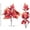 D, variant on Qholemyo Mini Artificial Maple Leaf Bouquet Fall Decor Halloween Decor Faux Floral Vase Filler For Table Mantel Home Decor