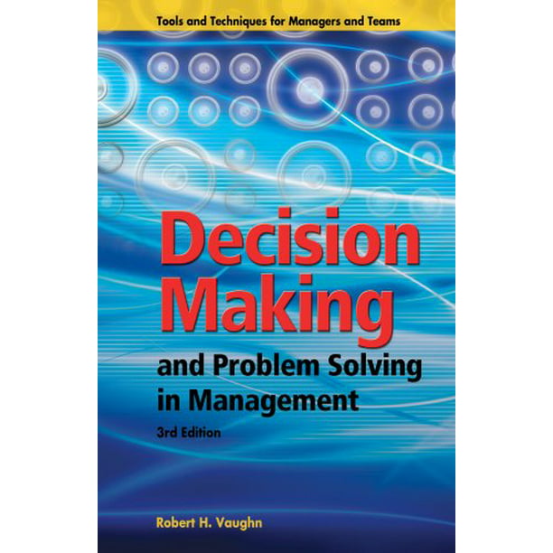 books on decision making and problem solving