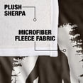 thumbnail image 4 of bCreative - Ephemera Blanket, 50'x60' Bigfoot Don't Stop Believing Silky Touch Sherpa Back Super Soft Throw Blanket, 4 of 5
