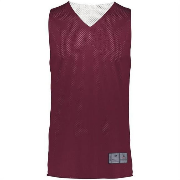Augusta Tricot Mesh Reversible Jersey 2.0 161 Maroon/White 2Xl